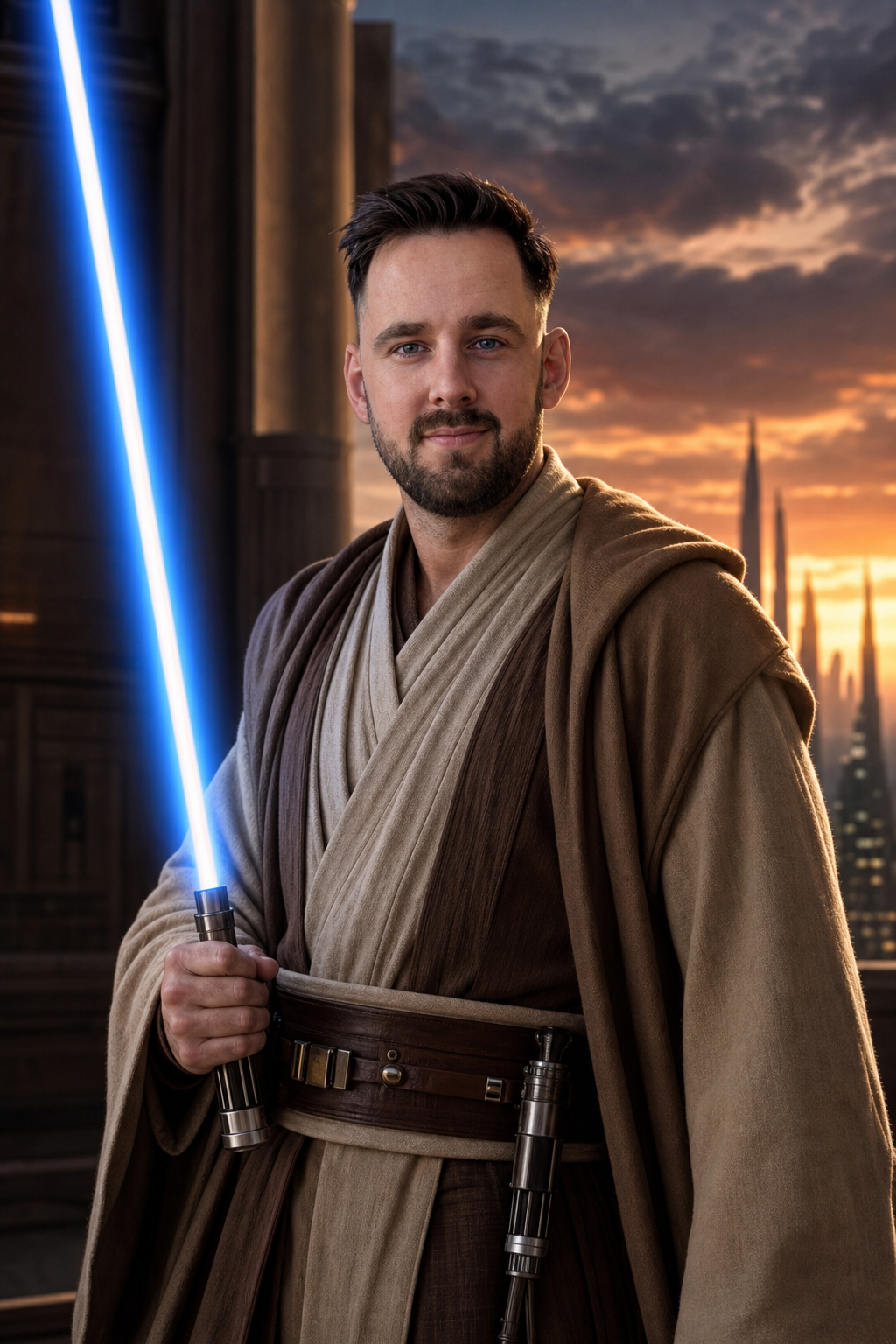 Max, als Jedi-ridder